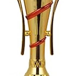 TROPHY JUNCTION Metallic-Fiber Trophy, 35 cm (Golden, 102-35)-14