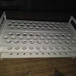 WKM Test Tube Stand 3 Tier 13mm x 62 holes (Polypropylene)-28