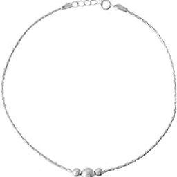 Pure 925 Silver Dolphin Anklet Payal for Women (1PC) (10 inch + extension)-image-4