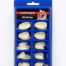 100 Pieces Artificial WHITE Nails | Reusable & Easy to Apply Professional Adhesive Beauty Nail Art(ALMOND SHAPE-image-53