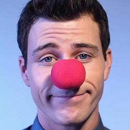 WP WANNA PARTY Joker Fits Over All Noses-Pack of 2, Red-4