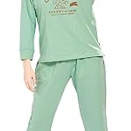 Women’s Snoopy Printed Full Sleeve Co-ord Set Track Suit Top Baggy Pant P535-image-18