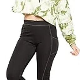 clovia Women's Cotton Comfort Fit Tie-Dye Print Cropped Hoodie-picture-18