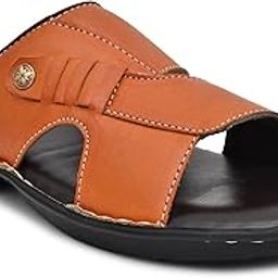 Men's Synthetic Leather Thong Sandal with airmix Sole-13