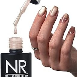 NR NAIL REPUBLIC Gel Nail Polish – SILK CATS Crystal Galaxy Cat Eye – Pink Magnetic Effect – Long Lasting 14 Days – Perfect Gloss UV/LED Soak Off – 10ml-1