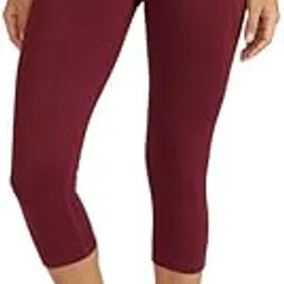 hunnit 3/4th Leggings for Women | High Waisted Capri Leggings | 4 Way Stretchable Leggings for Women | Moisture Wicking | Active Wear Leggings for Women for Yoga, Workout-picture-29