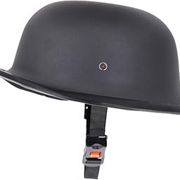 German Retro Style Multi-Purpose Helmet World War Inspired for Unisex Adult (Extra Large - XL, Black Matte) (Non-Motorized)-image-10