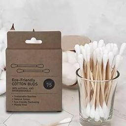 VINTAGE VOGUE Bamboo Cotton Sawbs 225 stems /500 Swabs | Multipurpose Double tip cottonswab buds |100% Eco-Friendly & Natural | Perfect for Ear Wax Removal, Arts & Crafts, Removing Dust-14