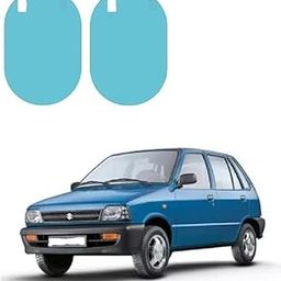 Car Side Mirror Protective Waterproof Anti-glare,Rainproof Anti-fog Film Set of 2 Pcs For Maruti 800-image-74