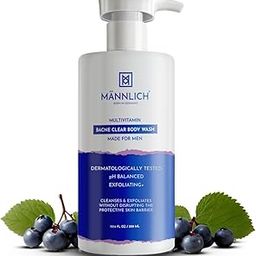 2% Salicylic Acid Body Acne Wash for Men (300 ml) - Bacne Clear Body Wash Men Shower Gel - 3% Niacinamide Prevents Body Acne, Exfoliates & Nourishes Skin - Suitable for All Skin Types - Paraben & SLS Free-10