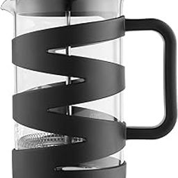 iGRiD French Press Coffee and Tea Maker 800ml with 4 Level Superior Filtration, Stainless Steel Plunger, Heat Resistant Borosilicate Glass-22