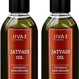 Jiva Jatyadi Oil 60ml | 100% Ayurvedic Formulation | Heals Wounds & Stops Bleeding | Purifies Blood, Disinfects Wounds & Aids In Tissue Healing | Suitable For All Types Of Wounds (Pack of 2)-image-33
