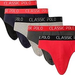 Men's Cotton Briefs - Pack of 5-26