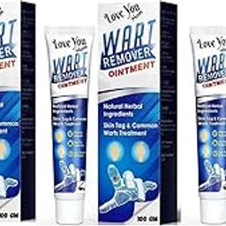 LOVE YOU MOM 300G Warts Remover Cream Extract Skin Face Tag Extract Corn Treatment Ointment Painless For Men Women Childrens 100G Each(Pack Of 3)-image-57
