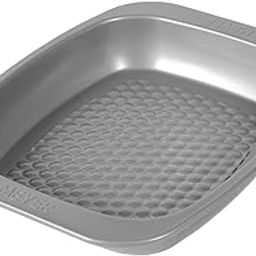 Meyer Bakemaster Carbon Steel Non Stick Mini Oven Roaster | Roasting Pan | Baking Pan | Bakeware | Baking Essentials | Cake Tin | Deep Roasting Pan, Grey - 1PC-30
