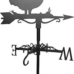 LOOM TREE® Rooster Weathervane Weather Vane Metal Vintage Style for Yard Garage Barn 4 Style | Yard, Garden & Outdoor Living | Garden Decor | Weathervanes-image-43