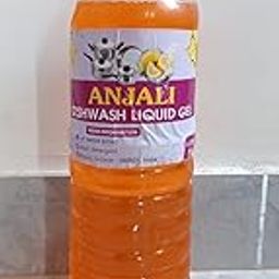 ANJALI DETERGENT POWDER Dishwash Liquid Gel – Lemon Fresh, Powerful Grease Remover, 1 Litre Bottle-image-86