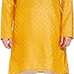 Kurta Set with Pyjamas for Men Long Regular Fit(KTSETLN-18-)-image-124