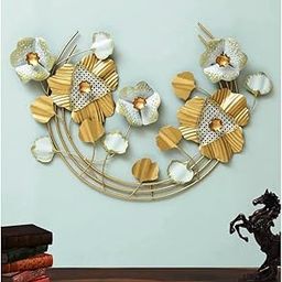 GI HERITAGE Iron Decorative Wall Art in Gold for Home and Decor | Decorative Accent for Home, Living Room & Gifting-image-45