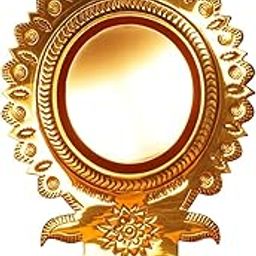 ARANMULA KANNADI Traditional Winged Tower Peedom Kannadi Brass Metal Mirror-image-19