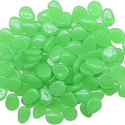 Enakshi® Luminous Pebbles Glow Stones Rocks for Walkways Decor Green 50Pcs|Home & Garden | Yard, Garden & Outdoor Living | Garden D?©cor | Decorative Stepping Stones-image-41