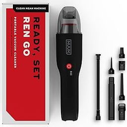 NUUK REN GO Cordless Car and Home Vacuum Cleaner | 2X More Suction, 11000 PA | 4-in-1 Functions with Air Blowing | 7 Attachments+Storage Bag | Dual Filtration with HEPA | BLDC Motor | 2 Suction Modes-30