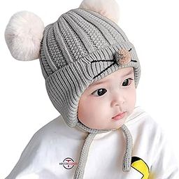 Tomorrow Winter Beanie for Children - Baby Beanie Hat, Boys & Girls Knitted Cap - Woolen Beanie Acrylic Fiber Hat - Warm Winter Hat - Outdoor Sports Hat - Birthday Gift for Kids-image-127
