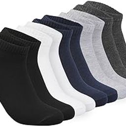 Cotton Ankle Length Free Size Socks For Men And Women Multi Colour (Pack Of 5)-image-36