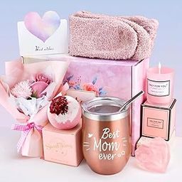 JUPOZOP New Mom Gifts for Women After Birth, Birthday Gifts From Daughters, Relaxing Gift Basket for Mom, Grandma, Nana, Mother in Law-picture-23