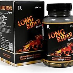 R-NATURAL WELLNESS LONG RIDER Capsules | Ayurvedic Strength & Stamina Booster for Men | Enhances Physical Performance, Vitality & Confidence | 60 Capsules-image-37