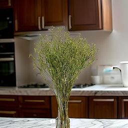 RUKDA Natural Dried Flower Bunch – 20 Stems Elegant Grass Bouquet for Home Décor, Bedroom, Balcony, Living Room, Weddings & Festive Decorations-image-23