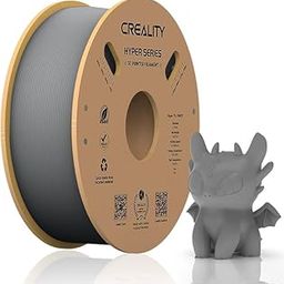 Hyper PLA Filament 1.75mm, High Speed PLA 30-600mm/s 3D Printer Filament PLA, Dimensional Accuracy +/-0.02mm, Fit Most FDM 3D Printers，1KG(2.2lbs) Spool Grey-image-28