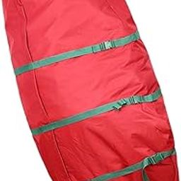 HEAVENGLOW Large Xmas Tree Storage Bag For Christmas Tree Decoration Zip Up Bag Holder Red 76x152cm-image-53