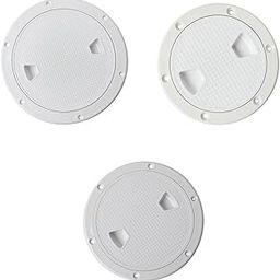 VELURA Marine Boat RV White 4" 6" 8" Access Hatch Cover Screw Out Deck Plate|2 Piece Bread Pillow|Interior, Cabin & Galley| Parts & Accessories-image-49