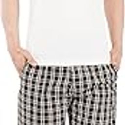Men's Checks 100% Madras Cotton Pyjamas | Elastic Waist Regular Fit Mens Light Weight Mens long Pyjamas Cotton Casual (Pajamazing - Illusion)-image-76