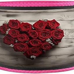 QWNMD Belly Band Shaped Roses Printed Sweat Band Waist Trainer Waist Trimmer for Women And Men Sweat Band Waist Trainer for Training And Workouts-image-60