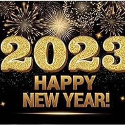CLUB BOLLYWOOD® Wall Sign Poster Backdrop Supplies Holiday Garden Happy New Year 2023 StyleE | Home & Garden |Home & Garden |Home & Garden |Home & Garden-image-39
