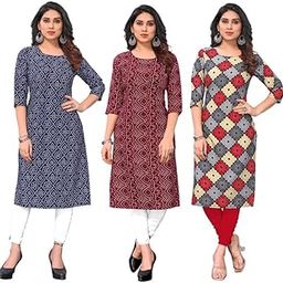 Womens's Kurtas Pack of 3-image-93