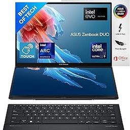 ASUS Zenbook Duo OLED (2024), 14" (35.56cm) FHD OLED Touch Display, Intel Core Ultra 9 185H, Built-in AI, Dual Screen Laptop (32GB/1TB SSD/Intel Arc Graphics/Win11/Gray/1.65 Kg), UX8406MA-QL961WS-picture-24