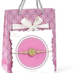 DORE® Rakhi For Brother Flower Design Rakhi For Brother Rakhi For Bhaiya Flower Design Rakhi Single Rakhi For Brother Rakhi Set For Brother Blossom Of Love Rakhi Set-image-125