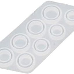 BanteyBanatey® Resin Art Silicone Casting Mould Epoxy Mold Silicon Jewellery Moulds DIY Finger Rings Design| Multipurpose Silicone Coaster Mould| Coaster Molds (Pack of 1)-image-15