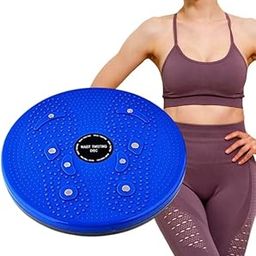 Drumstone (𝗦𝗲𝗽𝘁𝗲𝗺𝗯𝗲𝗿 𝘀𝗽𝗲𝗰𝗶𝗮𝗹 𝟭𝟱 𝘆𝗲𝗮𝗿𝘀 𝘄𝗮𝗿𝗿𝗮𝗻𝘁𝘆) Tummy Twister Rotating Disc – Body Shaping, Muscle Toning, and Blood Circulation and Acupressure Therapy_KT123-26