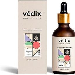Vedix Hair Serum, Vithan Pro Hair Growth Serum, Customized Ayurvedic Hair Serum For Unisex, With Aloe & Bakuchi, Repair Damaged Hair, 40 Ml, Pack of 1-14