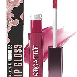 Moodbliss Lip Gloss | Instant Shine & Glossy Finish | Hydrating Lip Gloss for Girls & Women | Perfect for Everyday & Party Look | 2.5ml (Subtle Pink, 2.5 ML)-12