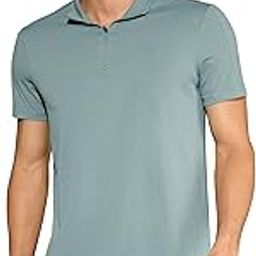 TECHNOSPORT Men's Slim Fit Solid Half Sleeve Polo T-Shirt for Sports, Gym & Running-18
