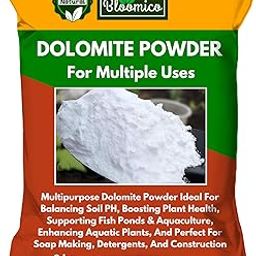 Bloomico Multipurpose Dolomite Powder - 3 kg | Ideal For Soil Health & pH Balancing, Fish Ponds & Aquaculture, Perfect For Soap Making, Detergents, And Construction - 3 kg-22