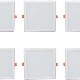 Swift Lite LED Light Pack of – 6, 18 Watts – Square Panel Light - WW (P6 - WW - 18W SPL)-picture-25