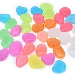 Kelexx Glow in The Dark Garden Rocks – Multi-Colored Pebbles for Indoor & Outdoor Decor | Solar Powered Stones for Pathways, Aquariums, Planters & Kids’ Crafts | Non-Toxic & Reusable-image-73