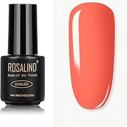 ROSALIND Gel Nail Polish UV LED Nail Polish Nail Manicure Long Lasting Nail Art Color Gel Need UV Lamp to Cure UV Gel Polish (7ml-1462)-image-61