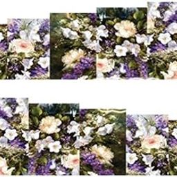 HEAVENGLOW 10pcs Nail Water Transfer Decals Nails Art Stickers Decal Wraps A067-image-31